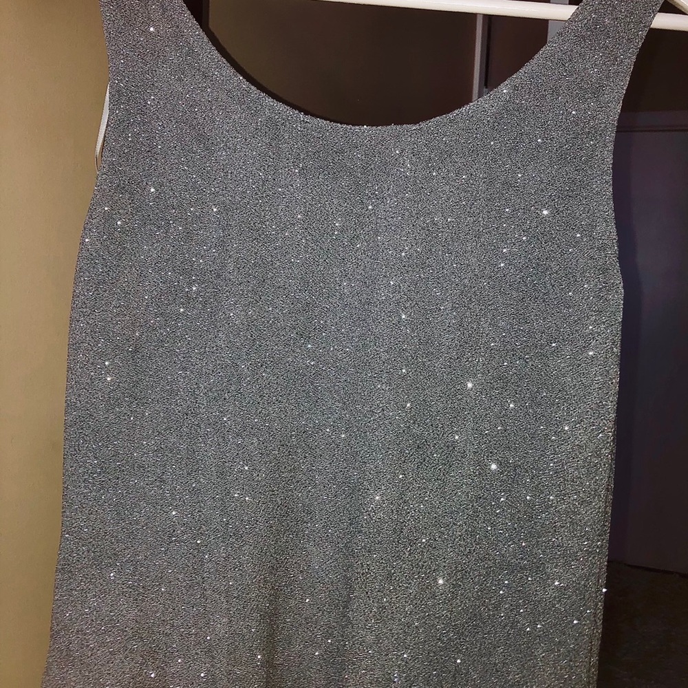 Lovely Silver Top R&M Richards M/L - Picture 3 of 8